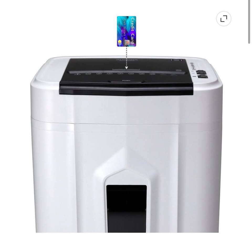 Aurora 120-Sheet Auto Feed Micro-Cut Paper Shredder
