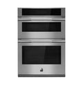 JennAir RISE 30” Built-In Microwave & Wall Oven Combo – Stainless Steel