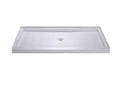 DreamLine 60”x36” White Shower Base w/ Center Drain