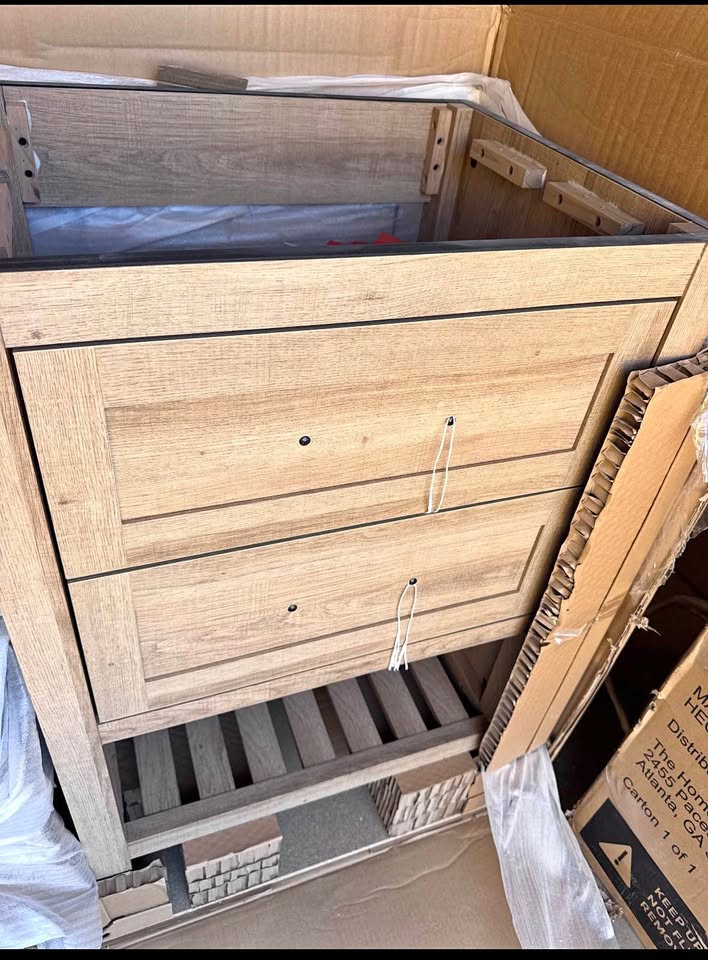 Home Decorators Autumn 24” Freestanding Bath Vanity - No Top