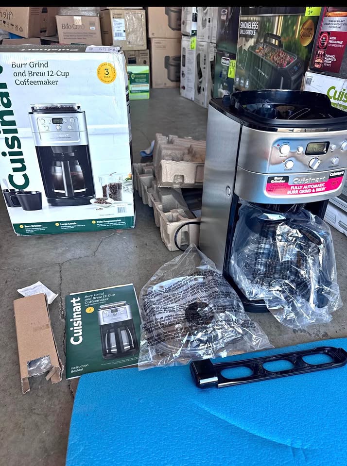 Cuisinart Grind & Brew 12-Cup Coffee Maker