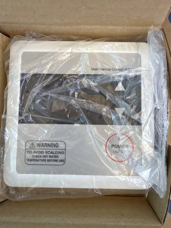 Rheem RTG20006DW Wired Main Remote Control for Tankless Gas Water Heaters