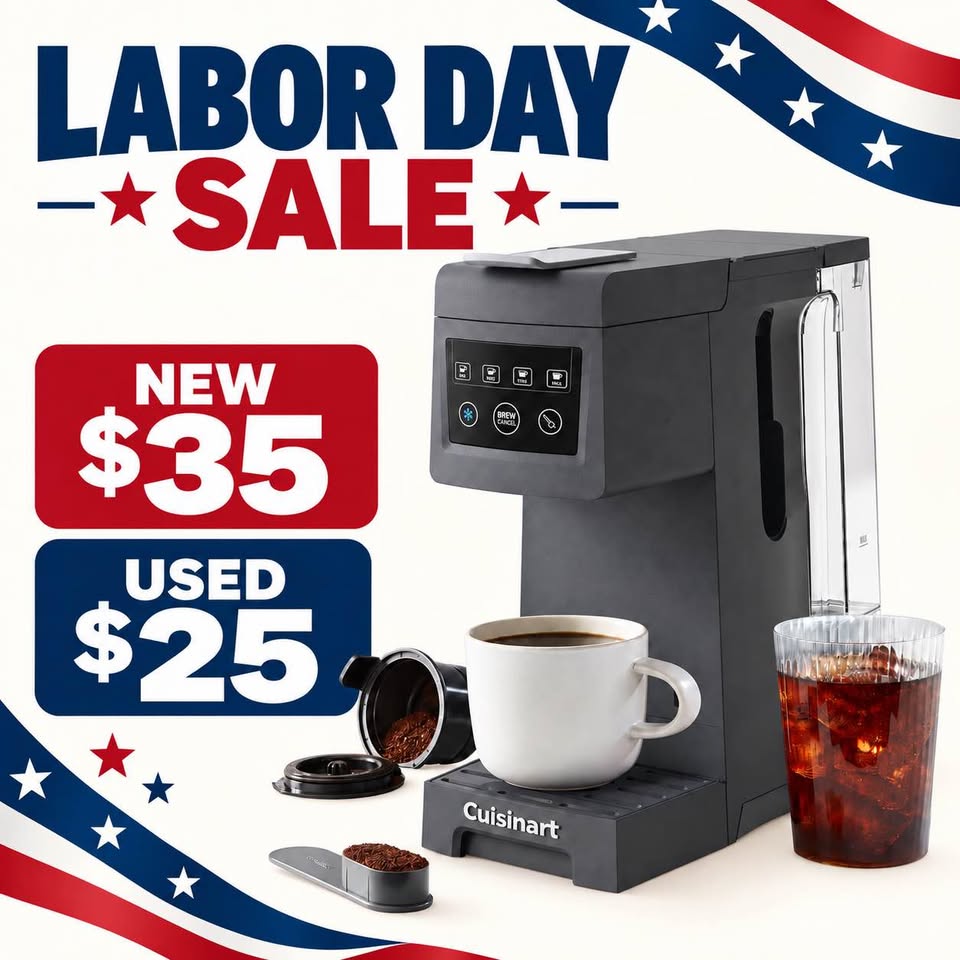 Cuisinart Hot & Cold Single Cup Coffee Maker