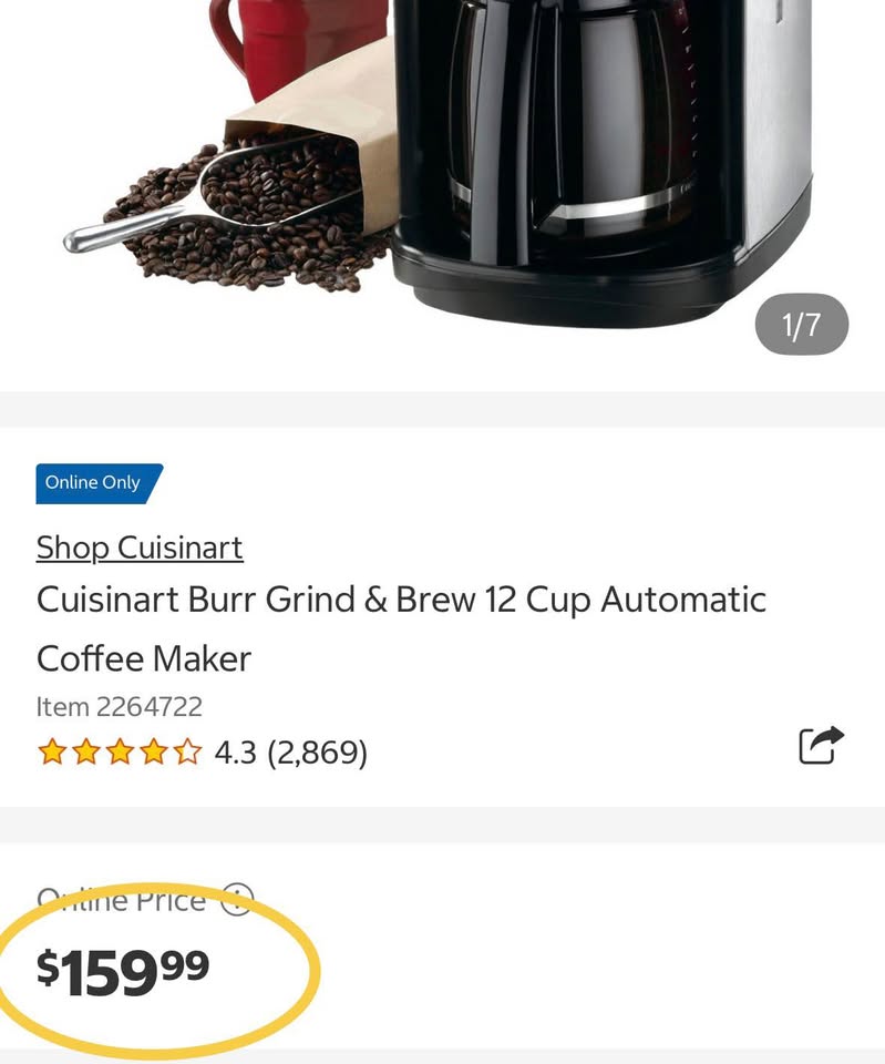 Cuisinart Grind & Brew 12-Cup Coffee Maker