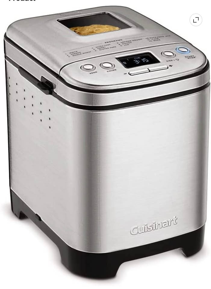Cuisinart Compact Automatic Bread Maker – Stainless Steel