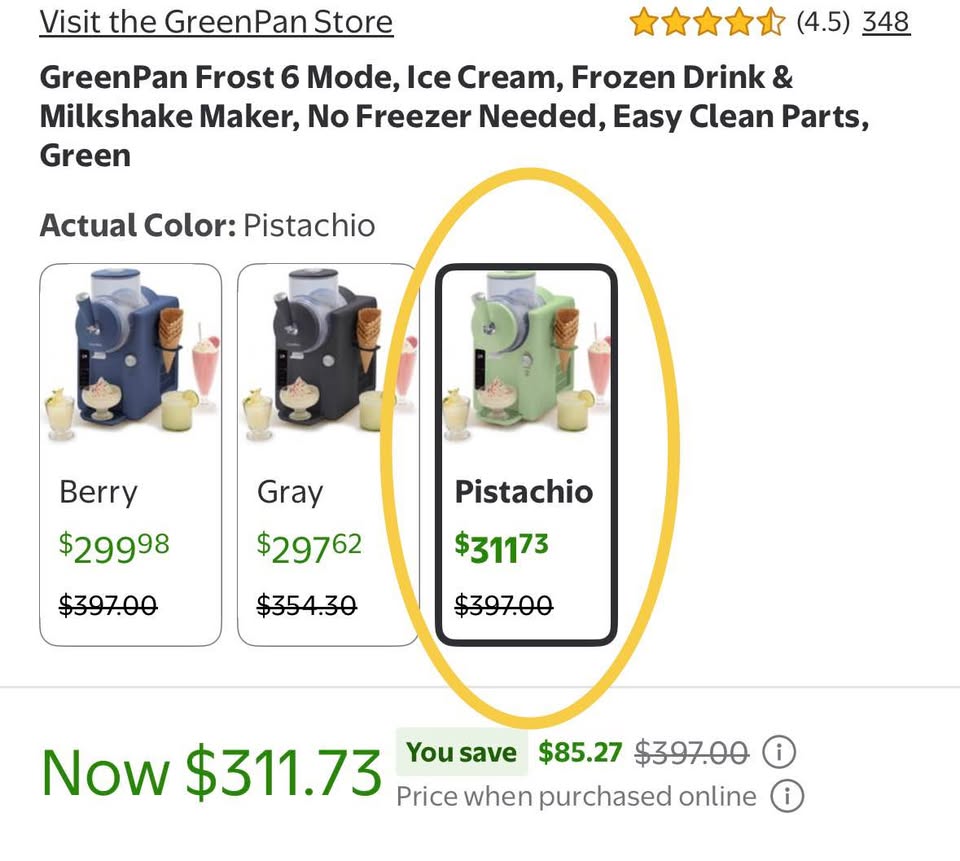 GreenPan Frost Ice Cream Maker