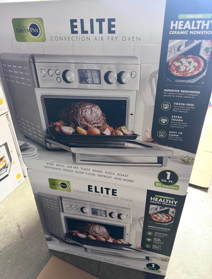GreenPan Elite Air Fryer Toaster Oven