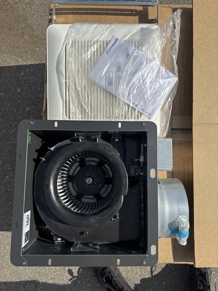 Panasonic WhisperCeiling DC Bathroom Exhaust Fan 110/130/150 CFM FV-1115VQ1