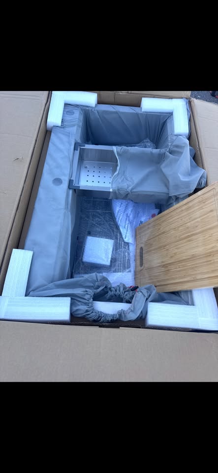 Glacier Bay Professional 36" Zero Radius Workstation Kitchen Sink