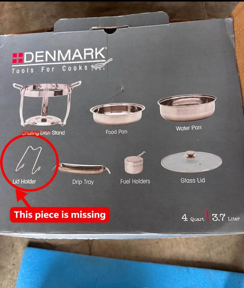 Denmark 4 Qt Stainless Steel Chafing Dish