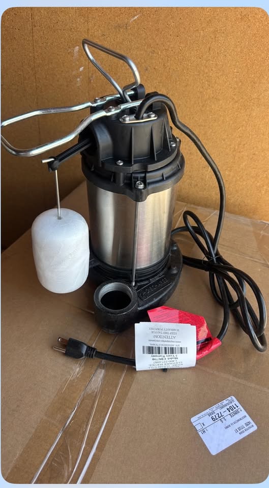 Wayne CDU790 1/3 HP Cast Iron Sump Pump