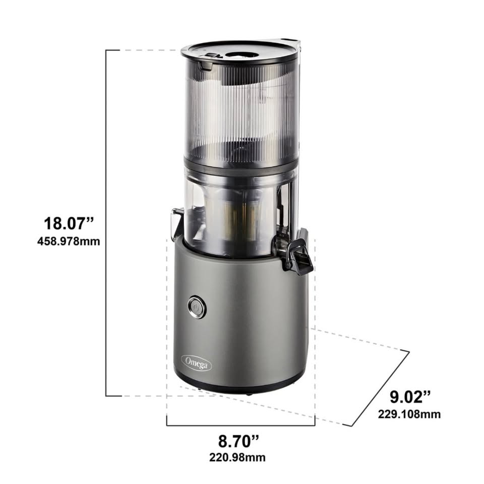 Omega JC2022 Effortless Batch Cold Press Juicer