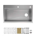 Glacier Bay Professional 36" Zero Radius Workstation Kitchen Sink