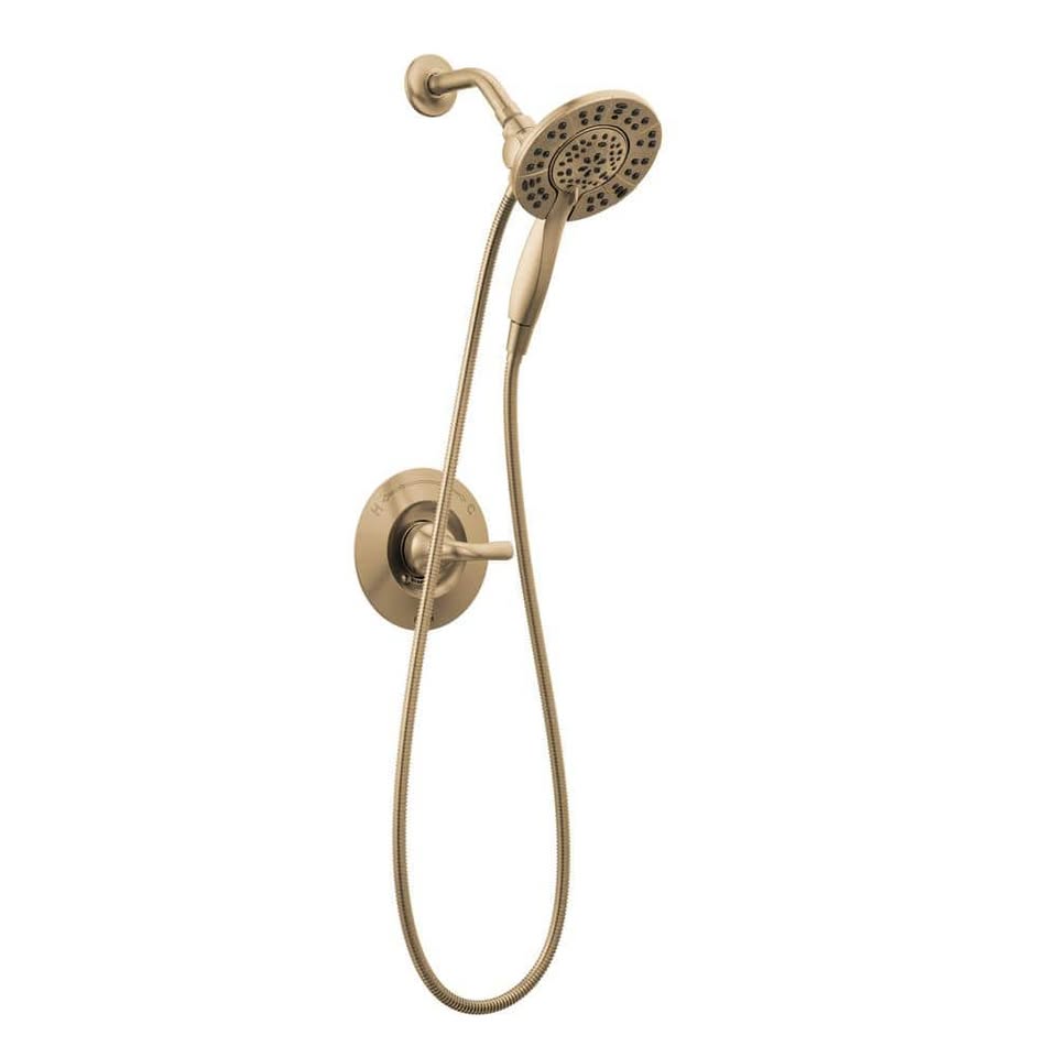 Delta Arvo Gold In2ition Shower Faucet — Champagne Bronze
