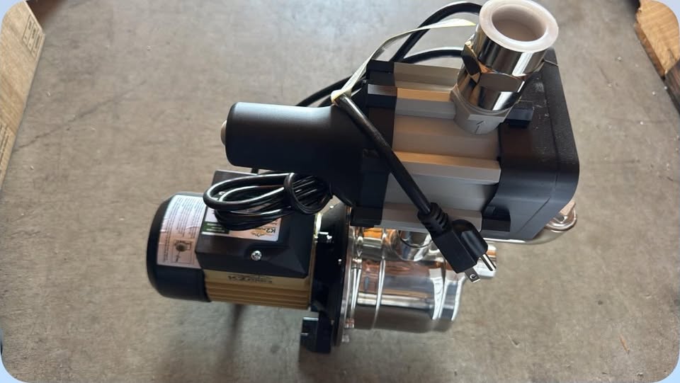 K2 3/4 HP Stainless Steel Automatic Booster Pump