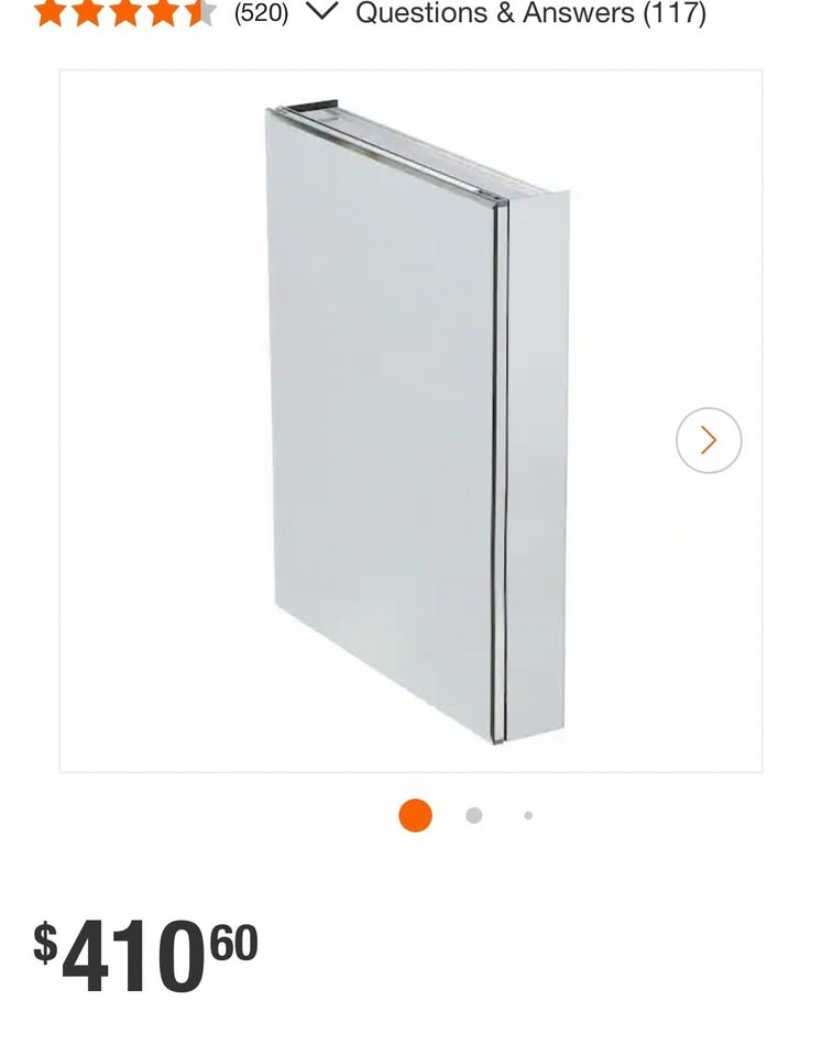 Pegasus 24x30 Medicine Cabinet