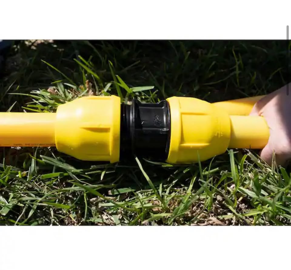 HOME-FLEX 1-1/2 in Underground Gas Pipe Coupler