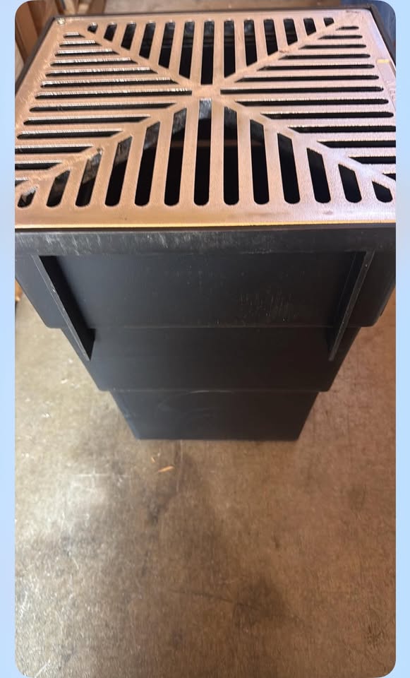 RELN 13.5 in Catch Basin Kit Aluminum Grate