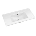 HOMEIBRO 36 in. Ceramic Vanity Top