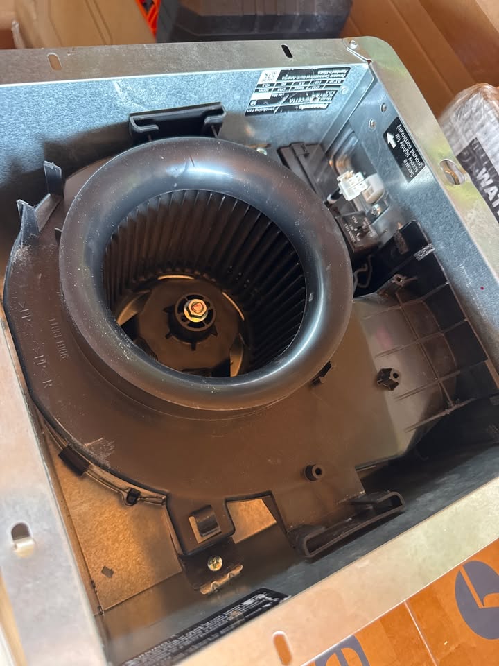 Panasonic WhisperChoice DC Bathroom Exhaust Fan 80/110 CFM RG-C811A
