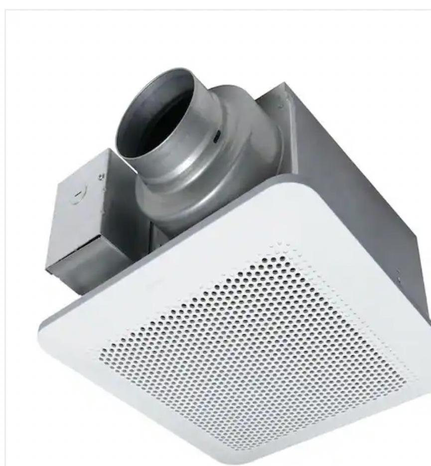 Panasonic WhisperChoice DC Bathroom Exhaust Fan 80/110 CFM RG-C811A