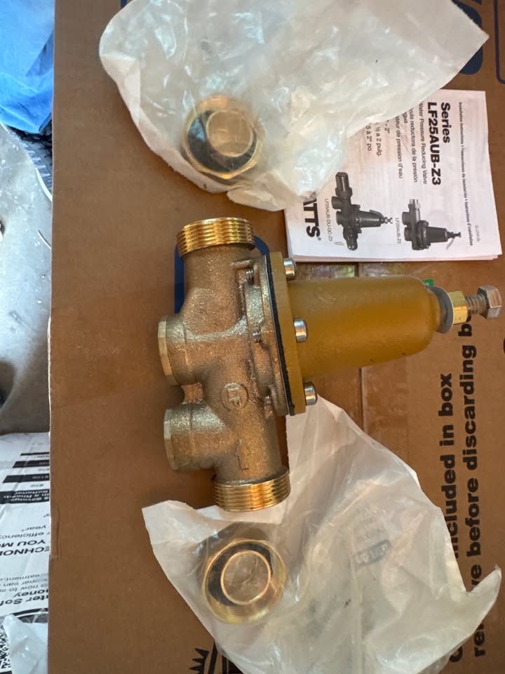 Watts 3/4 in. Lead-Free Brass Pressure-Reducing Valve