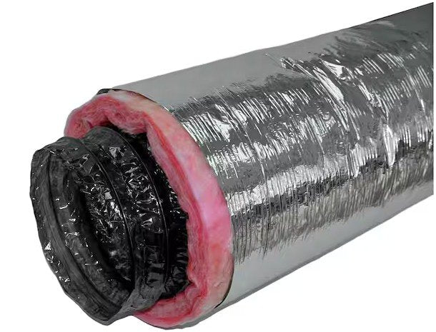 Everbilt 8 in. x 25 ft. R6 Insulated Flexible Duct