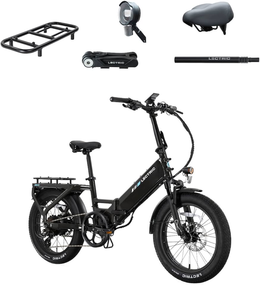 Lectric XP4 750 Step-Thru Foldable Long-Range eBike
