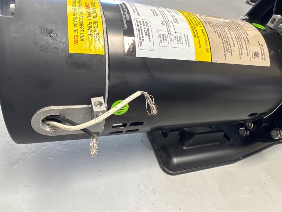 Everbilt 1 HP 2-Speed Pool Pump 230V