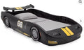 Delta Children Turbo Race Car Twin Bed - Black