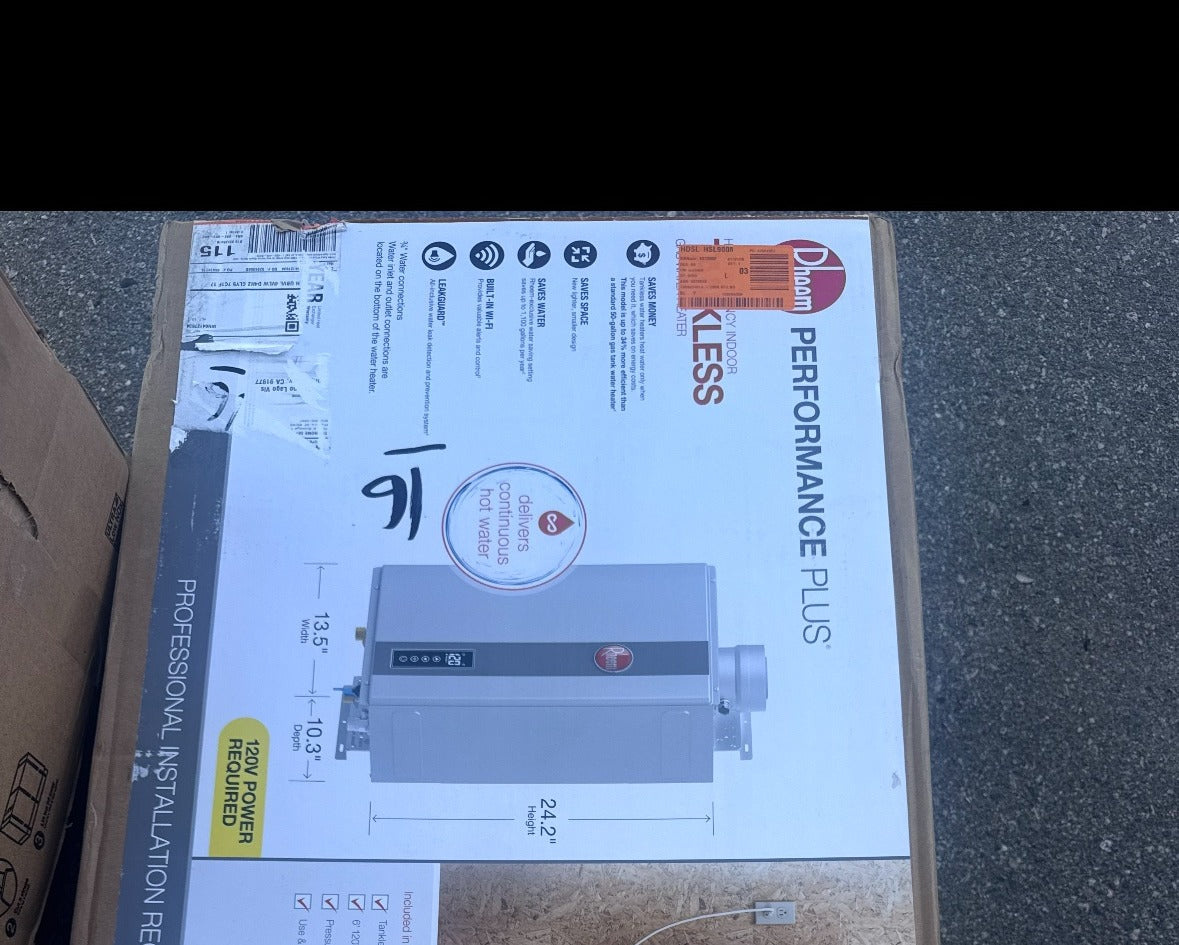 Rheem Performance Plus 8.4 GPM Indoor Natural Gas Tankless Water Heater