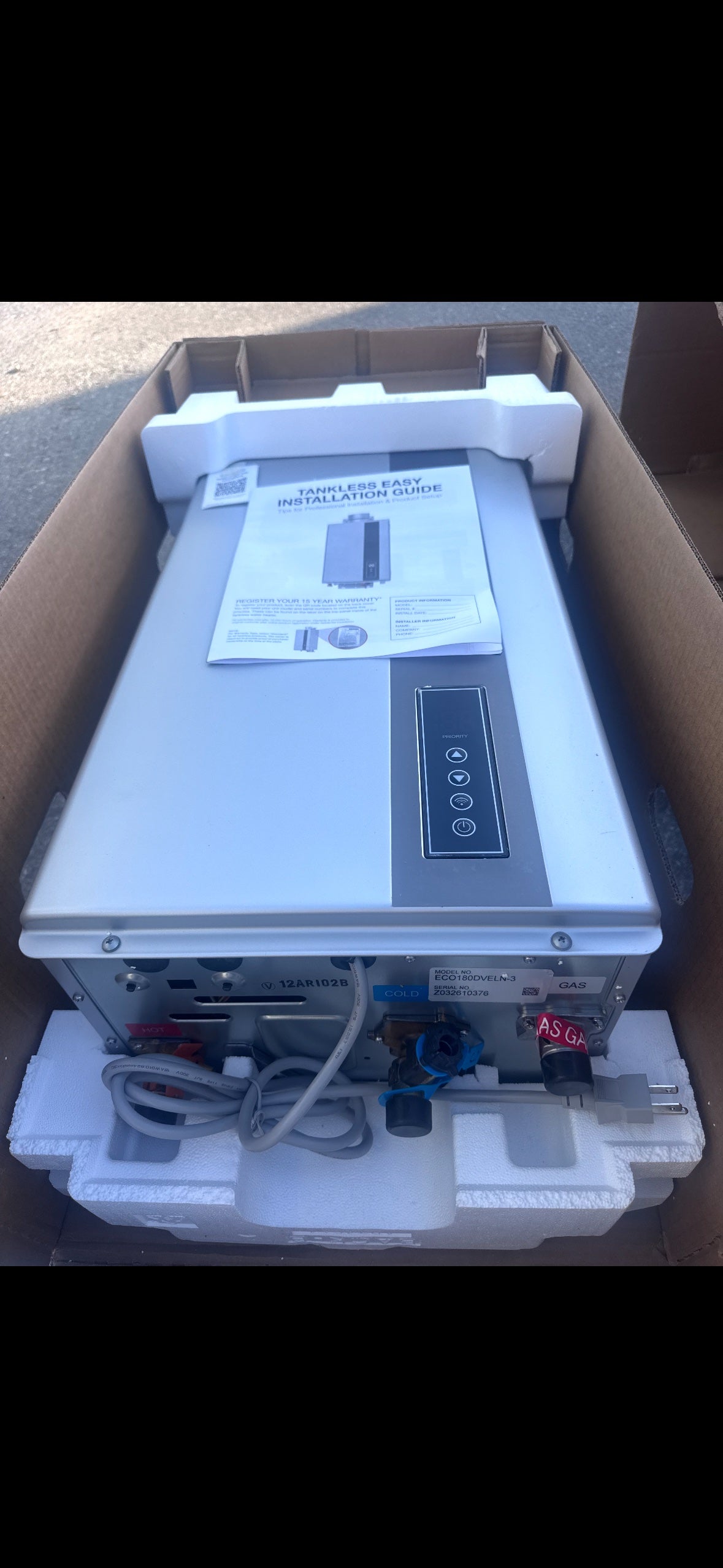 Rheem Performance Plus 8.4 GPM Indoor Natural Gas Tankless Water Heater